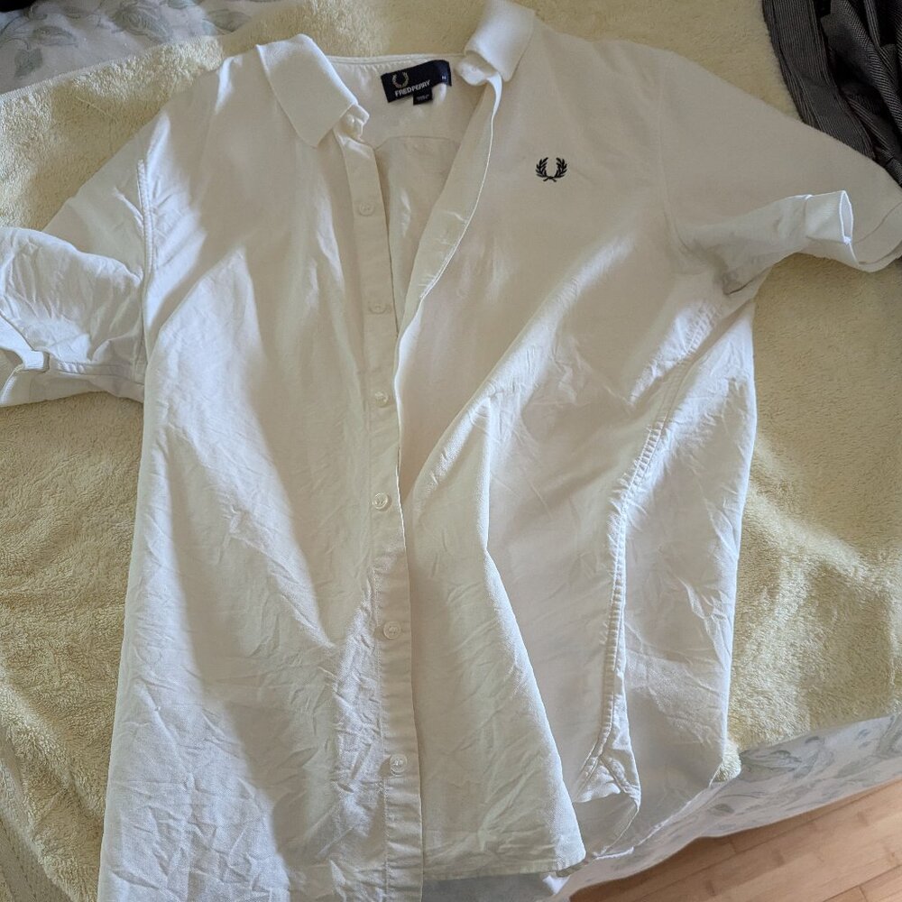 Fred Perry button up, short sleeve